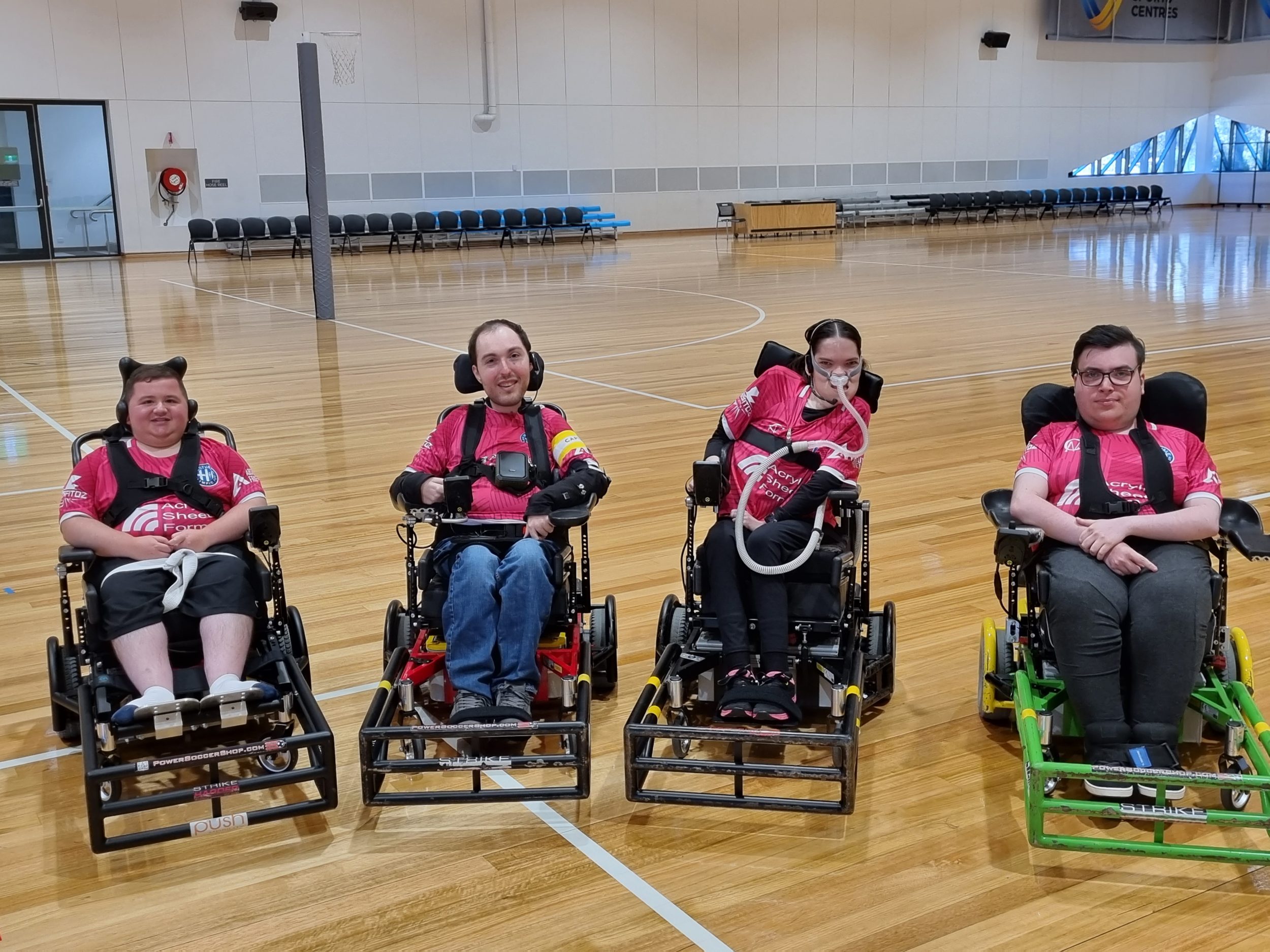 Westvale Powerchair Football team